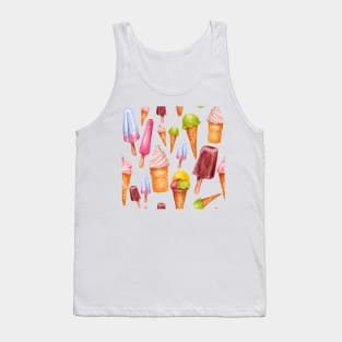 ice cream pattern Tank Top